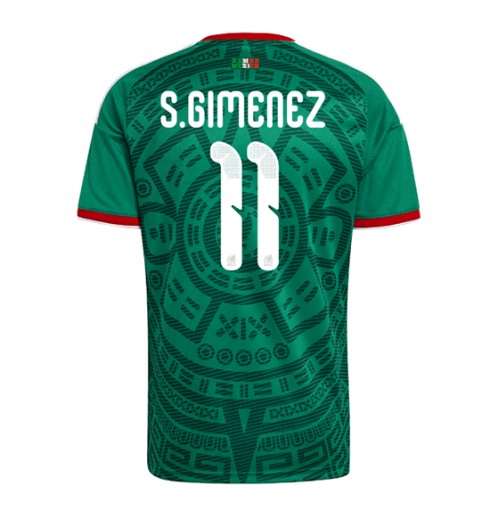 Mexiko Santiago Gimenez #11 Domácí Dres MS 2026 Krátký Rukáv Mexiko Santiago Gimenez #11 Domácí Dres MS 2026 Krátký Rukáv